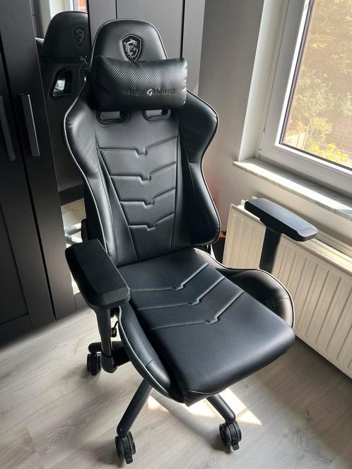 Msi gaming bureaustoel, Huis en Inrichting, Bureaustoelen, Zo goed als nieuw, Bureaustoel, Gaming bureaustoel, Ophalen