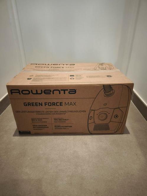 NEW : Stofzuiger met zak Rowenta Green Force Max, Elektronische apparatuur, Stofzuigers, Zo goed als nieuw, Stofzuiger, Ophalen of Verzenden
