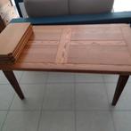 Table bois massif (chêne) 1m59 L sur +-89cm excellent état