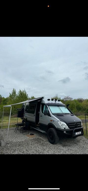 Mercedes sprinter 4x4/ uniek /top conditie, Caravans en Kamperen, Mobilhomes, Mercedes-Benz, Diesel, Particulier, Tot en met 2
