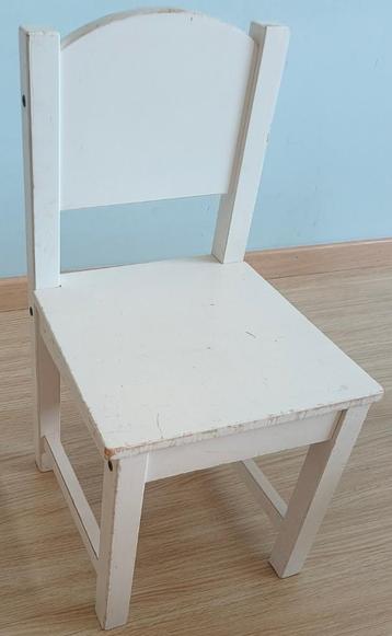 Kinderstoel, wit (IKEA) beschikbaar voor biedingen