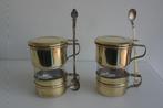 2 vintage koffiefilters dur o bor met 2 lepeltjes, Antiek en Kunst, Ophalen of Verzenden
