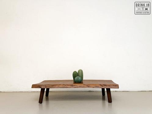 Vintage - Lage salontafel, Antiek en Kunst, Curiosa en Brocante, Ophalen