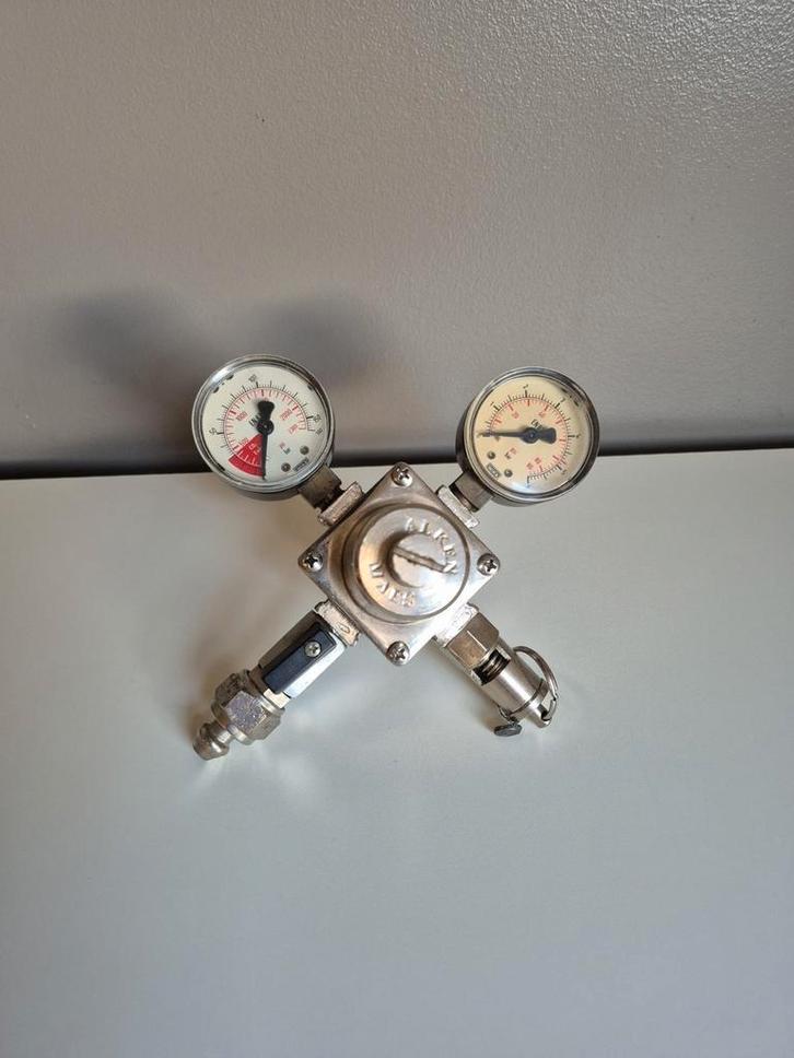 Régulateur de pression / détenteur C02 pour pompe à bière, Articles professionnels, Horeca | Équipement de cuisine, Enlèvement ou Envoi