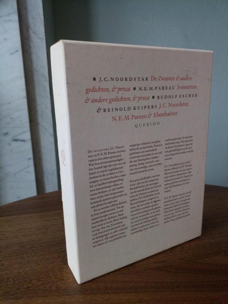 De zwanen - J.C. Noordstar / Sonnetten - N.E.M. Pareau, Boeken, Gedichten en Poëzie, Zo goed als nieuw, Meerdere auteurs, Ophalen of Verzenden