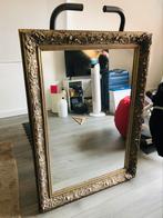 Prachtige decoratieve spiegel goud brons, Maison & Meubles, Accessoires pour la Maison | Miroirs, Comme neuf, 75 à 100 cm, Rectangulaire
