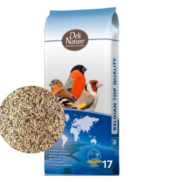 Deli Nature 17 - Chardonnerets en platine 15 kg, Animaux & Accessoires, Oiseaux | Accessoires, Enlèvement