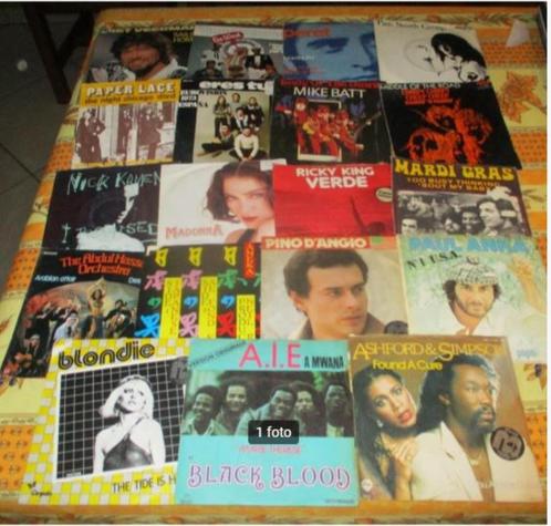 49 Oude Vinyl Singles met pop en rock jaren 70-80, Cd's en Dvd's, Vinyl Singles, Zo goed als nieuw, Single, Pop, Ophalen of Verzenden