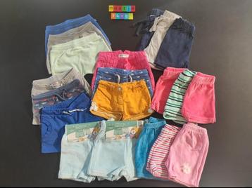 Pakket korte broekjes zomer maatje 74-80 beschikbaar voor biedingen