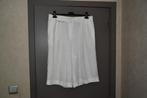 Witte bermuda - maat 48, Kleding | Dames, Broeken en Pantalons, Kort, Verzenden, Wit, Maat 46/48 (XL) of groter