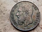BELGIQUE 5 FRANCS LÉOPOLD II 1873 MAGNIFIQUE, Timbres & Monnaies, Monnaies | Belgique, Enlèvement ou Envoi, Monnaie en vrac, Argent