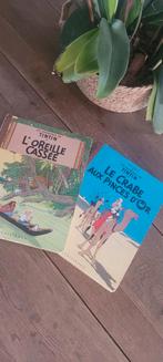 Lot de 2 albums Tintin – Casterman (anciens), Livres, Enlèvement ou Envoi