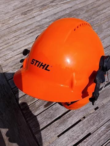 Zaaghelm STIHL, Doe-het-zelf en Bouw, Gereedschap | Zaagmachines, Stihl, Gebruikt, 70 mm of meer, Kettingzaag