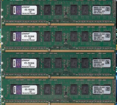(4 GB) ECC DDR3 RAM - Kingston KTD-PE313E/4G | EV50 |, Computers en Software, RAM geheugen, Gebruikt, Server, 4 GB, DDR3, Ophalen of Verzenden