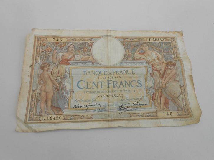 FRANCE: ancien billet de banque., Postzegels en Munten, Munten en Bankbiljetten | Verzamelingen, Bankbiljetten, Ophalen of Verzenden