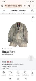 Hugo Boss cuir, Kleding | Heren, Kostuums en vesten, Ophalen, Gedragen