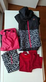 Vêtements de ski filles 9-10 ans 134/140, tenue complète, Enlèvement ou Envoi, Utilisé, Ski, Vêtements