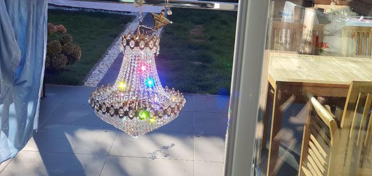 kristallen en antieke luster, Antiek en Kunst, Antiek | Glaswerk en Kristal, Ophalen