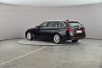 (2BRK176) BMW 5 TOURING, Auto's, BMW, Automaat, Euro 6, Leder en Stof, Zwart
