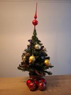 Kerstboom met kerstversiering, kerstballen, krans, kerstman, Enlèvement, Utilisé