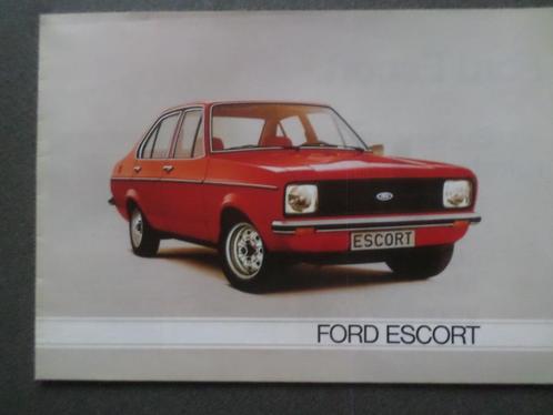 Ford Escort met Sport & RS2000 1979 brochure, Boeken, Auto's | Folders en Tijdschriften, Ford, Verzenden
