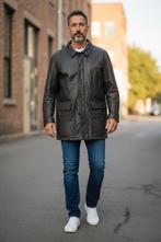 ✨️HUGO BOSS Leren Jas Maat L/XL Met BUNDELKORTING‼️✨️✨️, Kleding | Heren, Zwart, Maat 56/58 (XL), Ophalen of Verzenden, Zo goed als nieuw