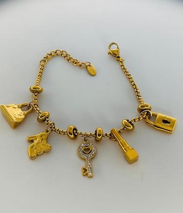 Bracelet bibelot en acier inoxydable, Enlèvement ou Envoi, Neuf, Acier