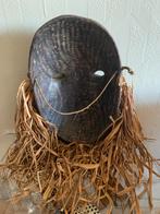Masker uit Congo in donkerbruin hout., Huis en Inrichting, Ophalen, Zo goed als nieuw