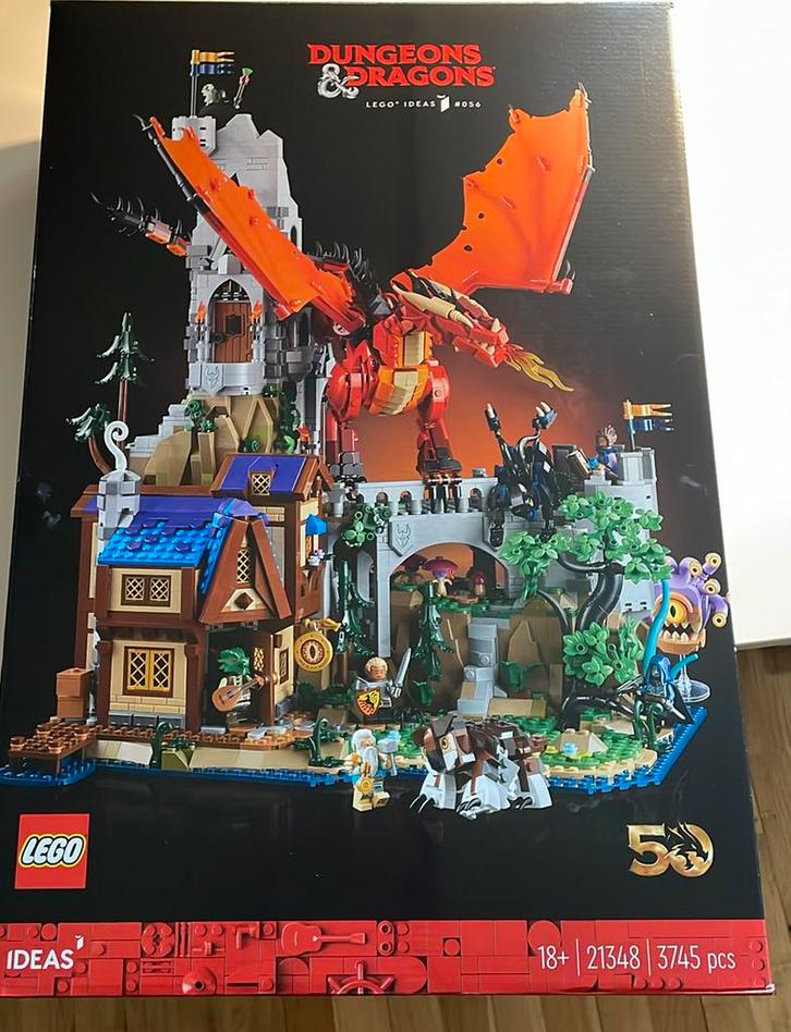 LEGO IDEAS: Dungeons & Dragons, Kinderen en Baby's, Speelgoed | Duplo en Lego, Zo goed als nieuw, Lego, Losse stenen, Ophalen of Verzenden