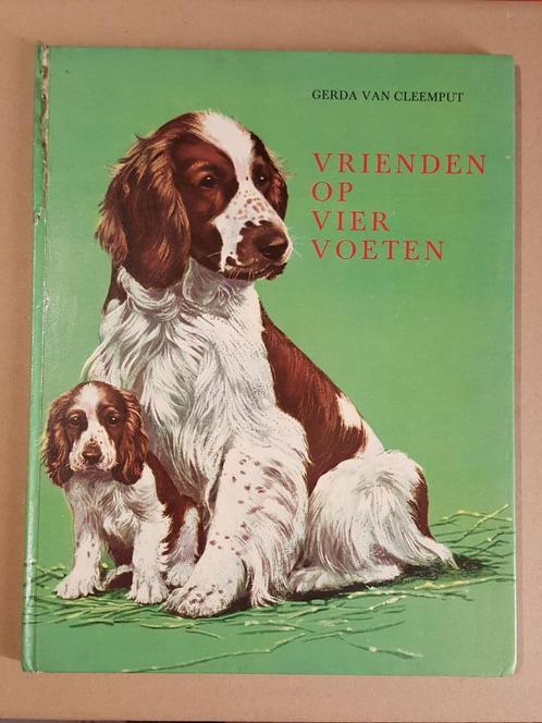 “Vrienden op vier voeten” - hondenboek - Gerda Van Cleemput, Boeken, Kinderboeken | Kleuters, Gelezen, Fictie algemeen, 4 jaar