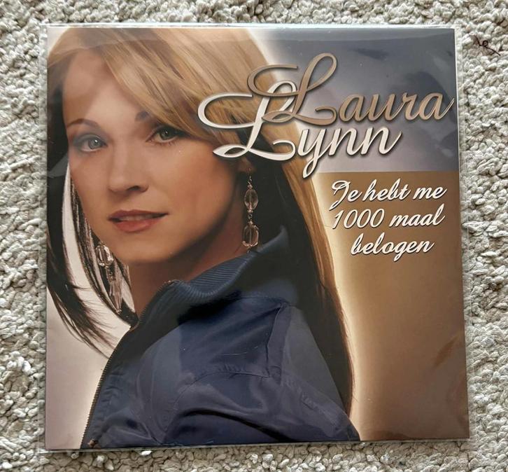 Laura Lynn - Je Hebt Me 1000 Maal Belogen (SV), CD & DVD, Vinyles | Néerlandophone, Neuf, dans son emballage, Chanson réaliste ou Smartlap