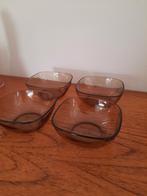4 vintage kommetjes Arcopal Seca, Huis en Inrichting, Keuken | Servies, Ophalen of Verzenden, Zo goed als nieuw, Glas