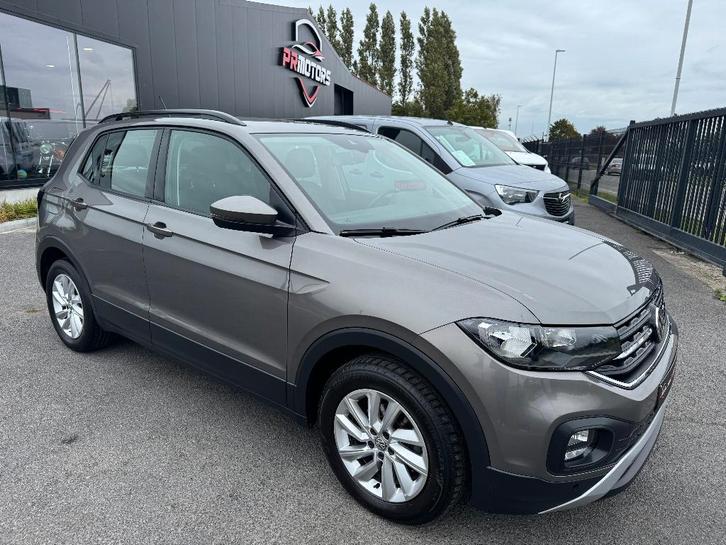 Volkswagen T Cross 1.0 automaat 1st eig ohboek veel opties, Autos, Volkswagen, Entreprise, Achat, T-Cross, ABS, Régulateur de distance