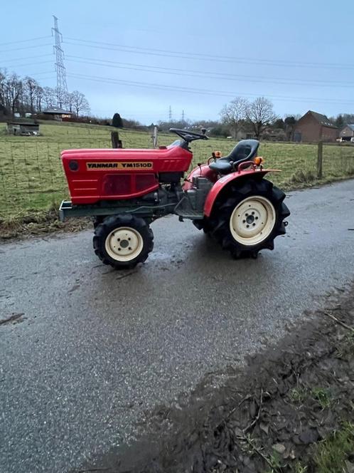 *prachtige moderne Yanmar ym1510d 18pk 3cil 4x4 powerchift!*, Tuin en Terras, Zitmaaiers, Elektrische starter, Versnellingen, Ophalen