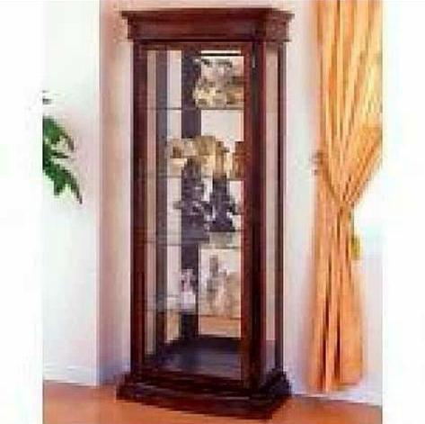 Kersenhout vitrine, Huis en Inrichting, Kasten | Vitrinekasten, Kersenhout, Ophalen