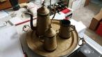 koperen thee set, Ophalen of Verzenden