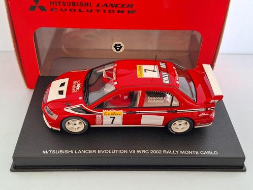 AutoArt Mitsubishi Lancer Evo II Wrc 2002 F.Delecour Gratalo, Kinderen en Baby's, Speelgoed | Racebanen, Nieuw, Racebaan, Elektrisch