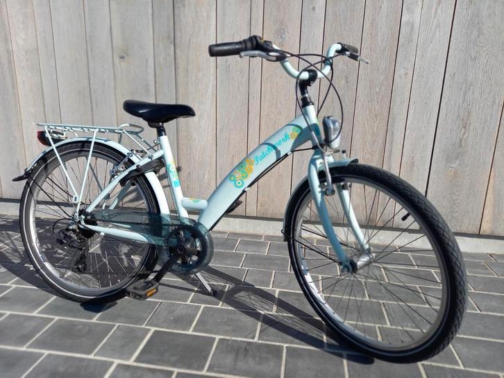 Meisjesfiets 24 inch BFK, Fietsen en Brommers, Fietsen | Meisjes, Zo goed als nieuw, 24 inch, Versnellingen, Ophalen