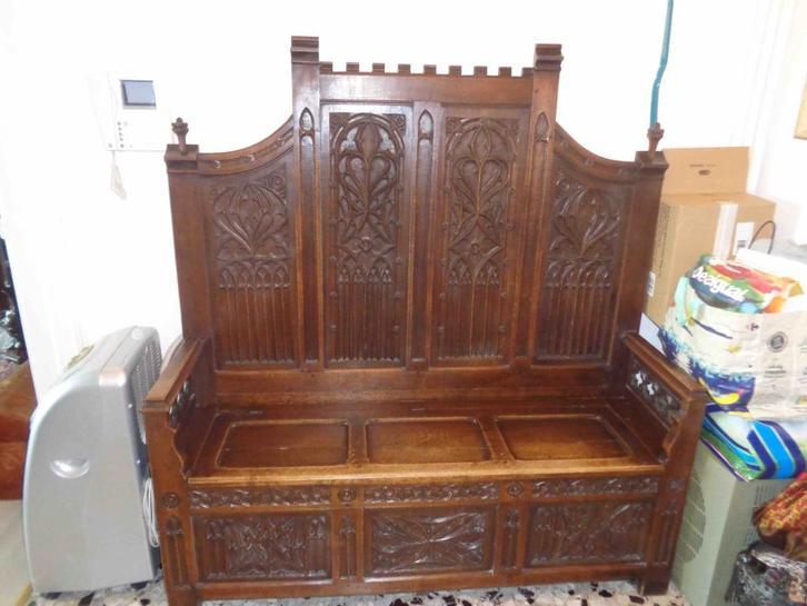 Meubles du 19e siècle en chêne, Antiek en Kunst, Antiek | Meubels | Stoelen en Sofa's, Ophalen