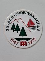 Vintage Sticker - Christelijke Mutualiteit - 25 jaar, Ophalen of Verzenden, Zo goed als nieuw, Bedrijf of Vereniging