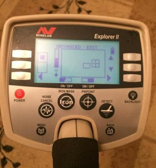 Minelab explorer II, Hobby en Vrije tijd, Metaaldetectors, Minelab, Verzenden