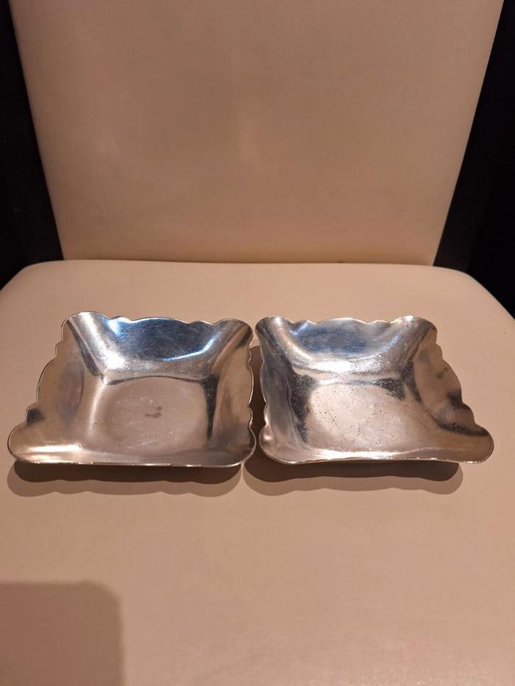 2 plats Wiskemann, Antiquités & Art, Antiquités | Argent & Or, Enlèvement ou Envoi