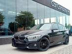 BMW 118I AUTOMAAT*M-SPORT*SHADOWLINE*LED*GPS*LEDER, Auto's, Lederen bekleding, Zwart, Leder, 3 cilinders