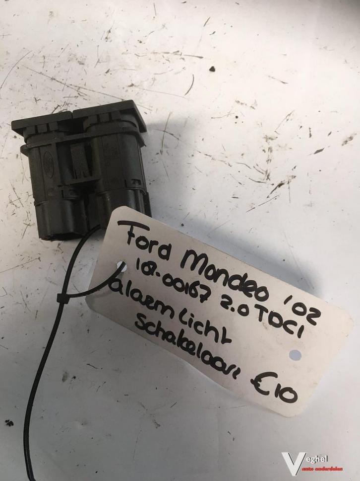 ford mondeo 2002 Alarmlichtschakelaar, Auto-onderdelen, Dashboard en Schakelaars, Gebruikt, Ophalen of Verzenden