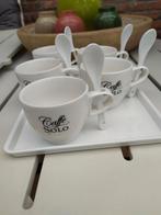 Expresso kopjes RIVIERA MAISON met lepel 5 stuks nieuw, Ophalen of Verzenden