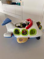 Vliegtuig Fischer Price - Little People, Kinderen en Baby's, Ophalen, Zo goed als nieuw, Speelset, Met geluid