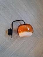 Wandlamp in gekleurd glas en staalmetaal, LA REDOUTE, Kinoko, Ophalen of Verzenden, Zo goed als nieuw, Glas, Moderne
