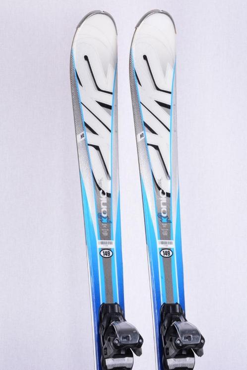 149 cm ski's K2 KONIC RX, white/blue, grip walk, woodcore, Sport en Fitness, Skiën en Langlaufen, Gebruikt, Ski's, Ski, Overige merken