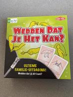 Wedden dat je het kan? Familiespel, Hobby en Vrije tijd, Gezelschapsspellen | Kaartspellen, Ophalen, Zo goed als nieuw, Tactic