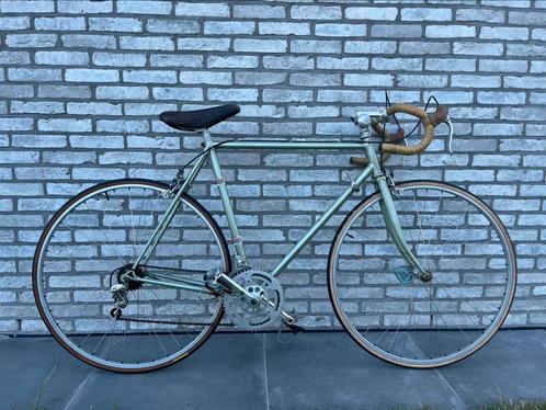 Vintage racefiets Jean-Marie Wampers ‘86, Fietsen en Brommers, Fietsen | Racefietsen, Gebruikt, Heren, Overige merken, 10 tot 15 versnellingen